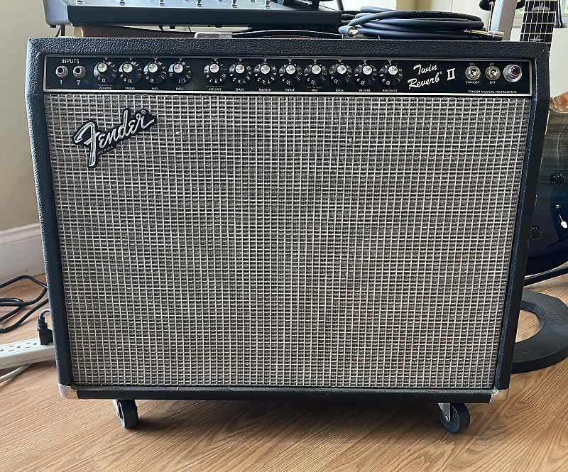 S Fender Twin Reverb Ii W Channel Guitar Combo Reverb