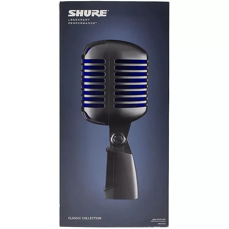 Shure Super Supercardioid Dynamic Microphone Classic Reverb