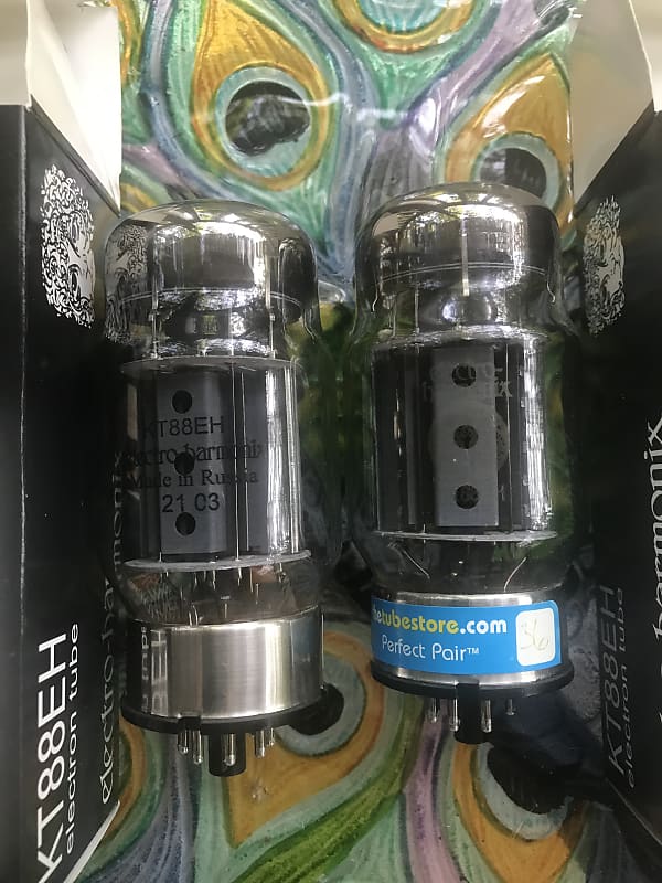 Electro Harmonix KT88EH Power Tubes Matched Pair Reverb