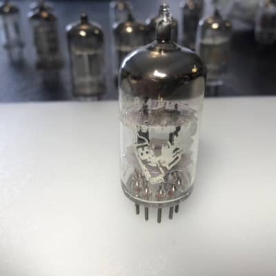 Amperex Amperex Bugle Boy ECC 83 12AX7 Vacuum Tube WITH Reverb