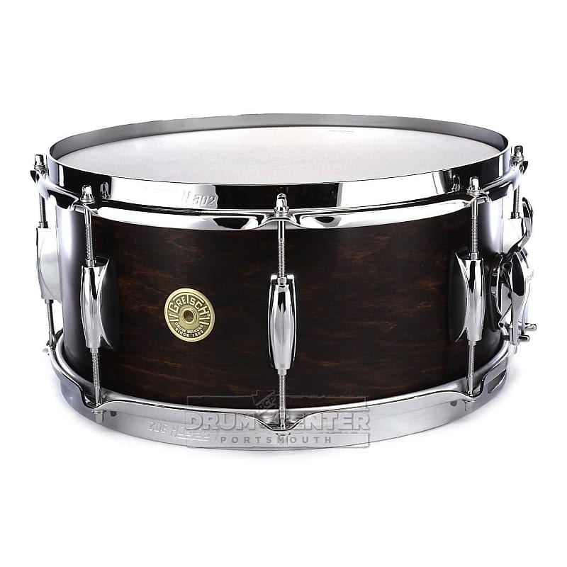 Gretsch Broadkaster Snare Drum 14x6 5 8 Lug Satin Antique Reverb