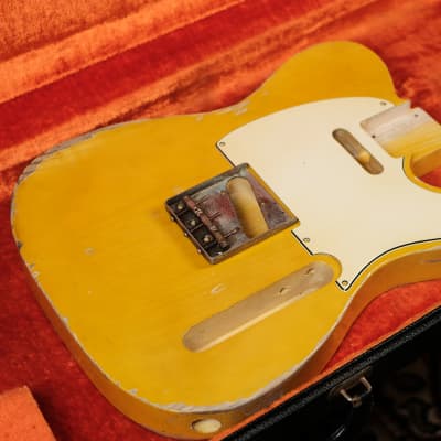 Freakaster Telecaster Butterscotch Blonde Body Relic Reverb