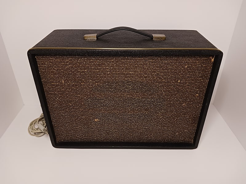 Vintage Silvertone Speaker Enclosure T S Male Cable Reverb