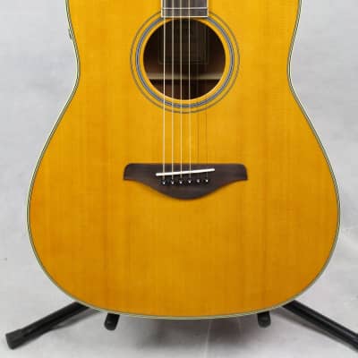 Yamaha FG TA TransAcoustic Dreadnought Acoustic Guitar Reverb