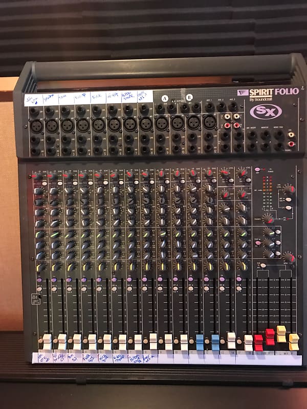 Soundcraft Spirit Folio Sx 20 Reverb