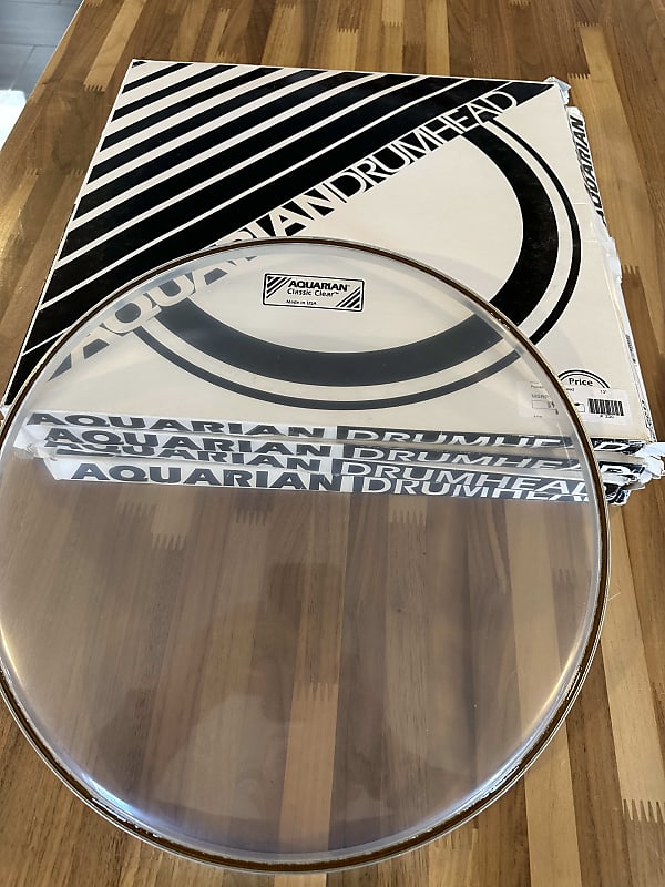 Aquarian Classic Clear Drum Head Quantity Of Reverb