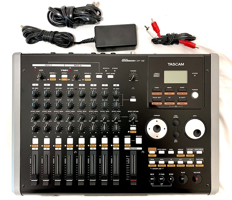 Tascam Dp Digital Portastudio Track Recorder Reverb