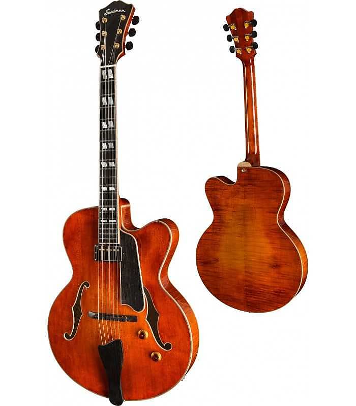 Guitare Electrique Eastman AR580CE HB Archtop HoneyBurst Reverb UK