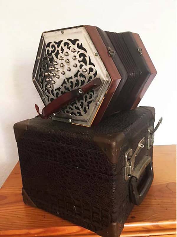 Anglo Concertina Stagi W Mahogany Reverb