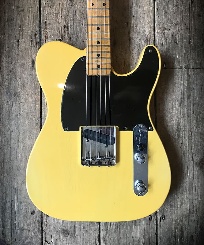 1954 Fender Esquire With Maple Neck Refinished In Blonde Reverb