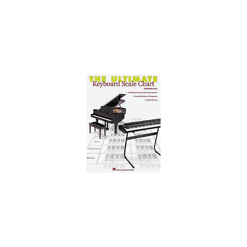 Hal Leonard The Ultimate Keyboard Scale Chart Book Reverb