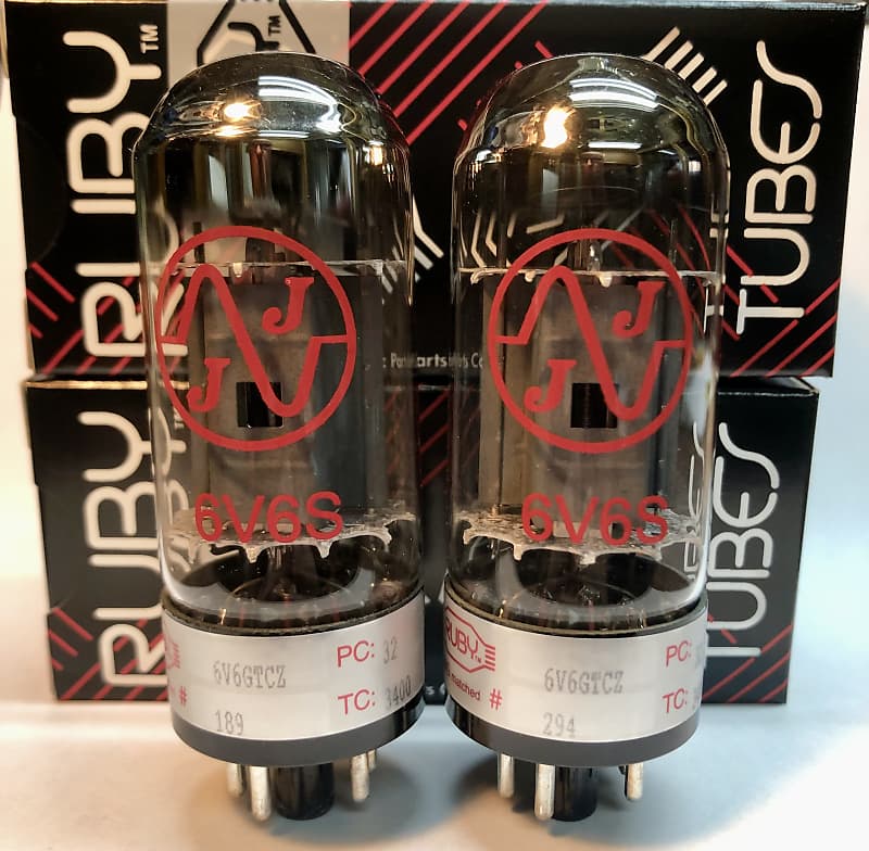 Jj Electronic Ruby V Gt Cz Power Tubes Matched Pair Reverb