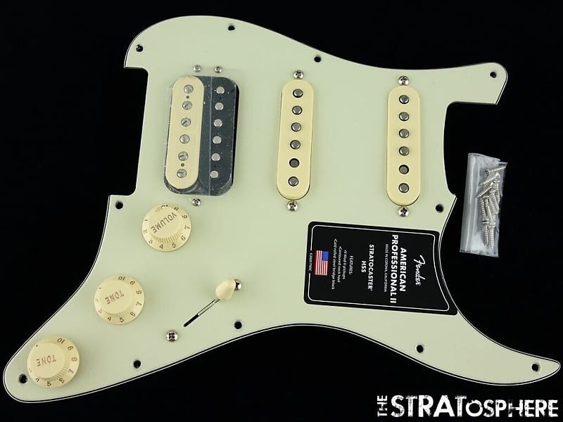 Fender American Professional II HSS Strat LOADED PICKGUARD Reverb