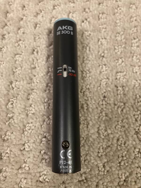 Akg Se B Blue Line Condenser Microphone Preamp Body Gray Reverb