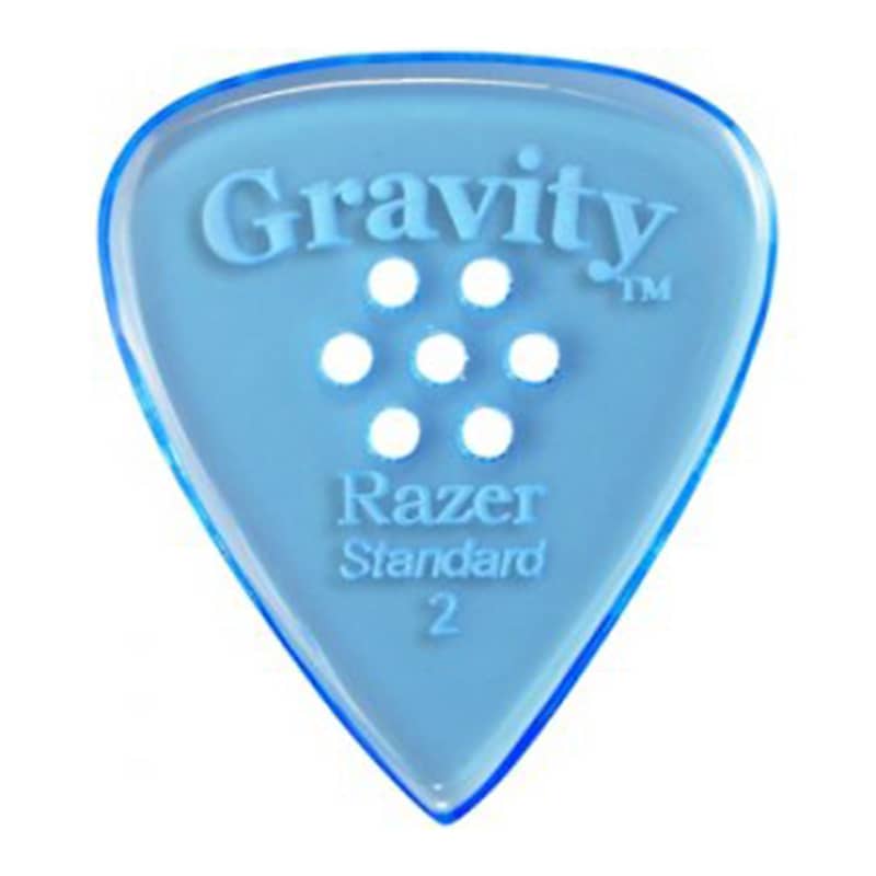 Gravity Picks Razer Standard Polished Multi Hole Pick Mm Reverb