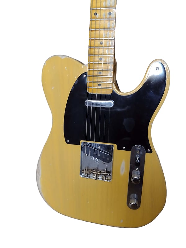 Jon S Te Broadcaster Tele Butterscotch Blonde Relic With Reverb