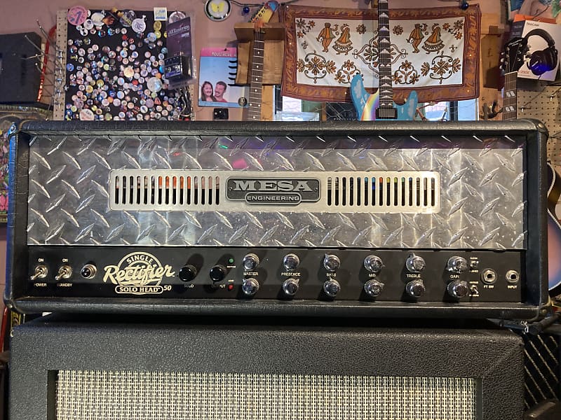 Mesa Boogie Single Rectifier Solo Tube Head C Black Reverb