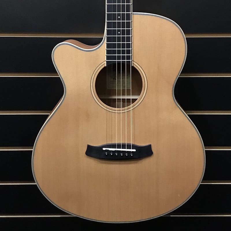 Tanglewood Tw E Left Handed Natural Satin Reverb