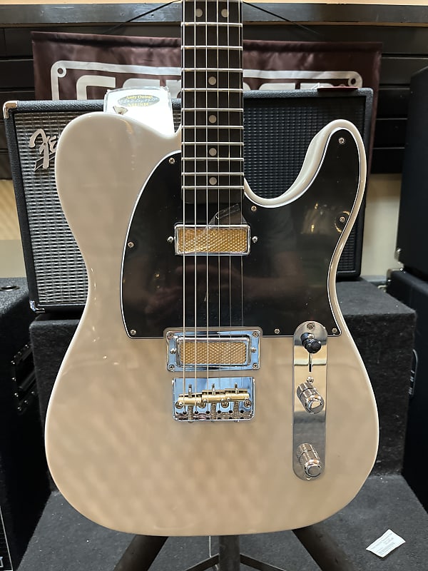 In Stock Fender Gold Foil Telecaster White Blonde Reverb