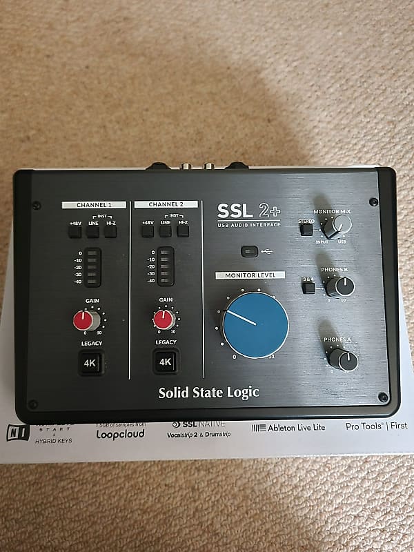 Solid State Logic Ssl Usb Audio Interface Reverb Canada