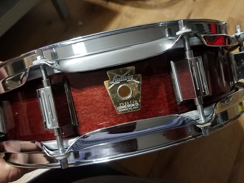 Ludwig Classic Maple 14 X 3 5 Piccolo Snare RARE Mahogany Reverb