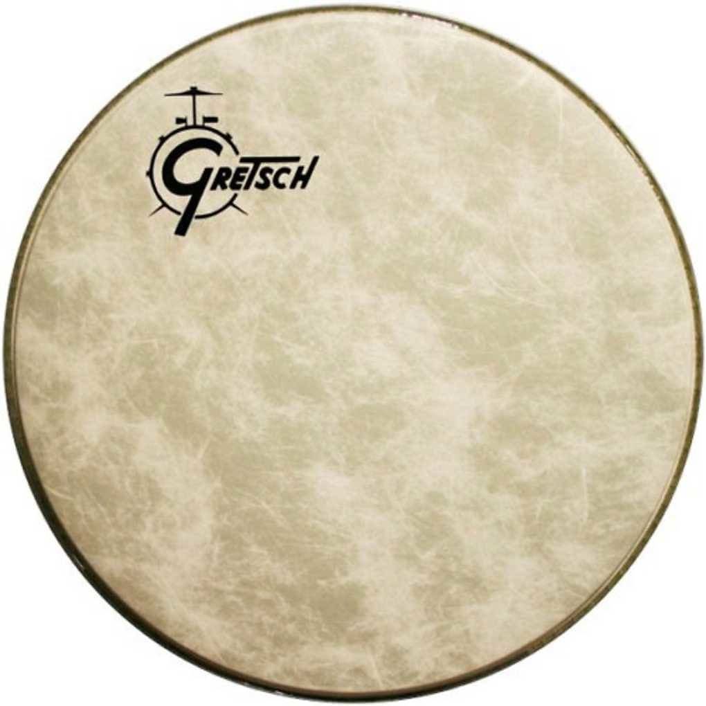 Gretsch GRDHFS22O Offset Logo Fiberskyn Bass Drum Head 22 Reverb