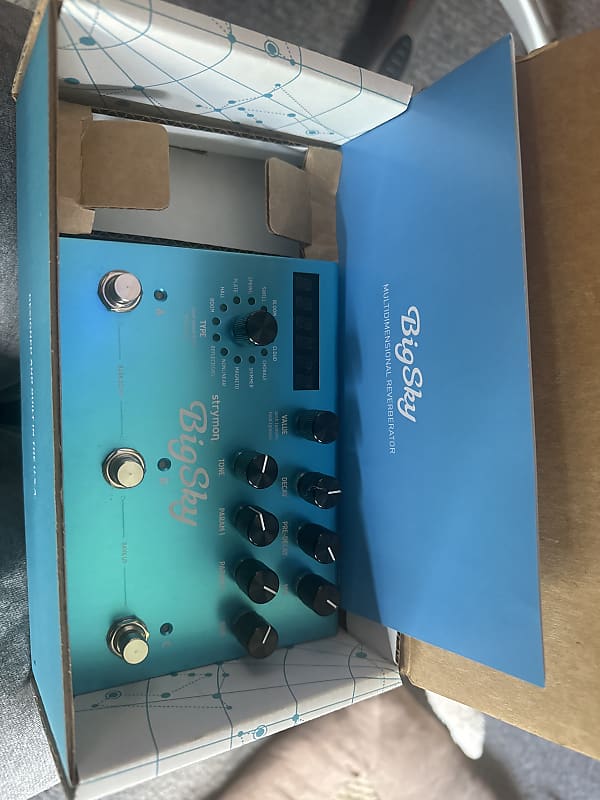 Strymon Big Sky Reverb 2013 Present Blue Reverb