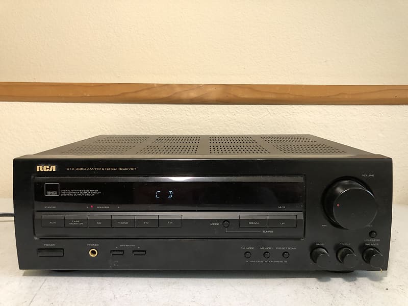 Rca Sta Receiver Hifi Stereo Vintage Channel Home Reverb