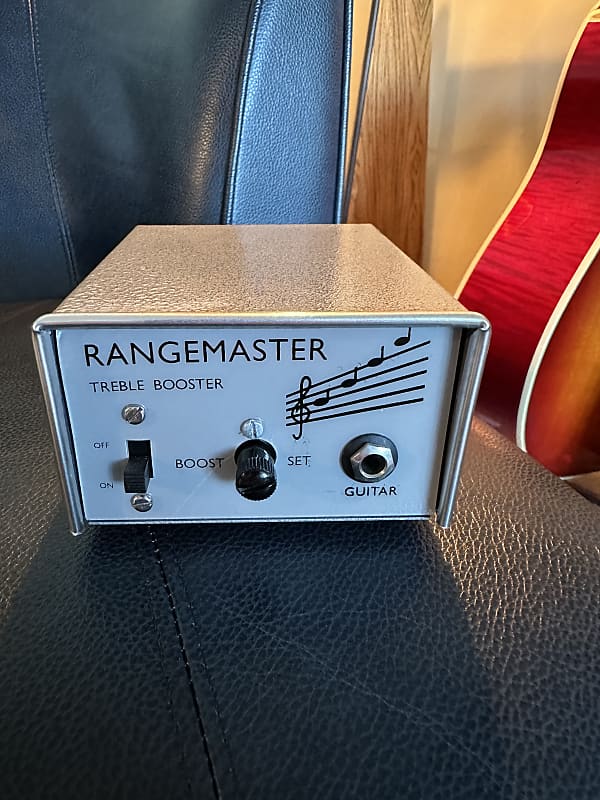 British Pedal Company Rangemaster Treble Booster NOS Model Reverb