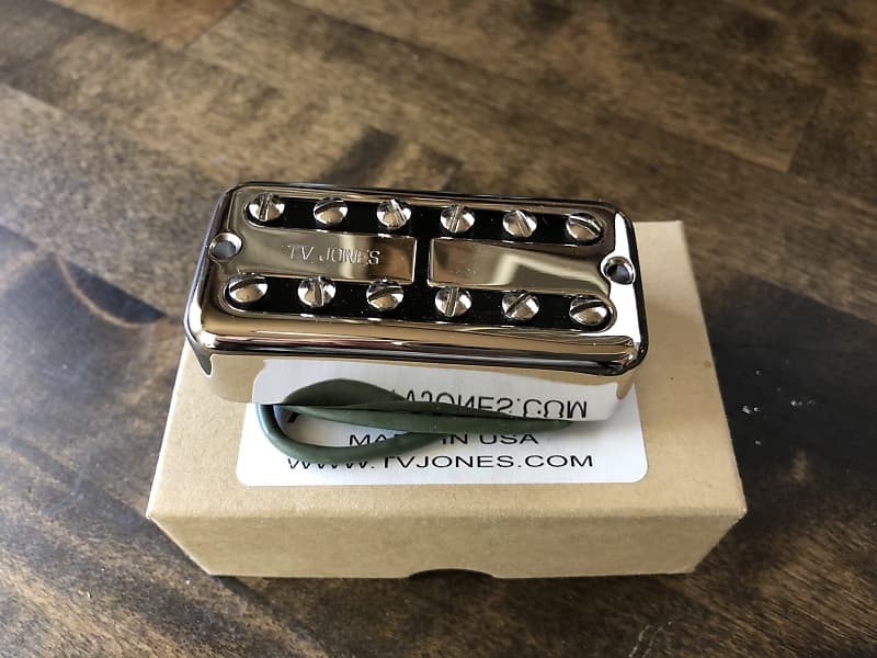 Tv Jones Classic Plus Bridge Pickup Nickel Reverb