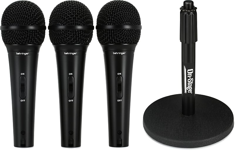 Behringer Xm S Dynamic Vocal Instrument Microphone Reverb