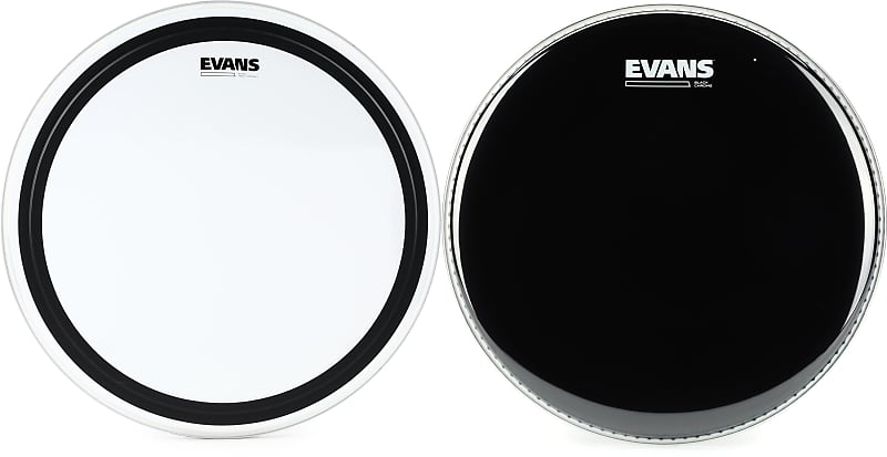 Evans Emad Heavyweight Clear Bass Batter Head Inch Reverb