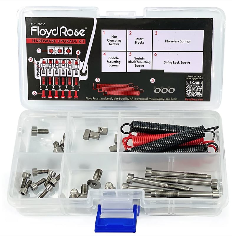 Genuine Floyd Rose Titanium Hardware Upgrade Kit Fruk Ti Reverb