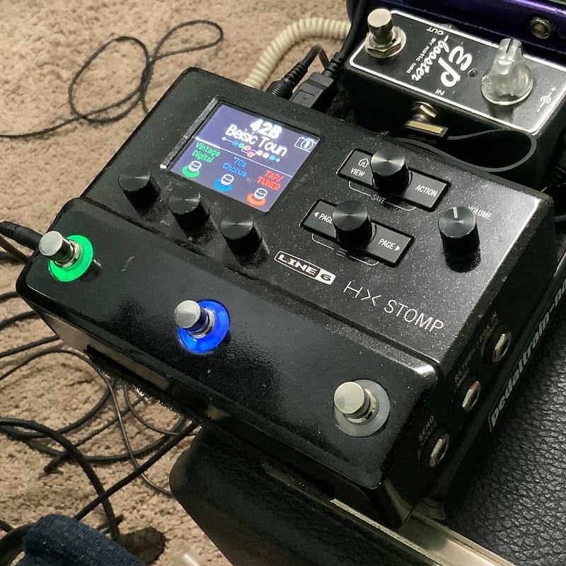 Line 6 HX Stomp Multi Effect And Modeler Reverb