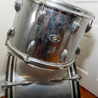 Slingerland Chrome Over Maple Kit S Reverb