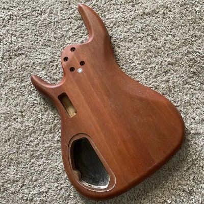 Okoume Wood Electric Bass Guitar Body With Rosewood Top Reverb