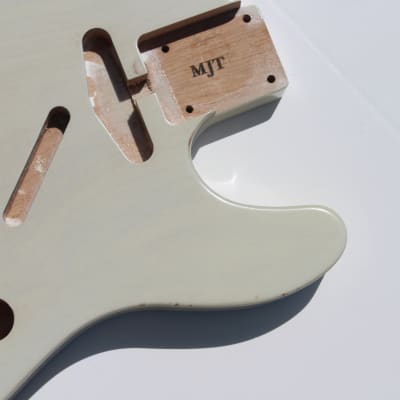 Mjt Vtt Telecaster Body Blonde Transparent Light Relic Reverb