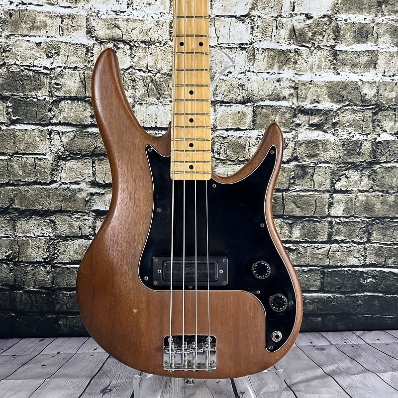 Peavey Patriot Electric Bass Natural Brown Used Reverb