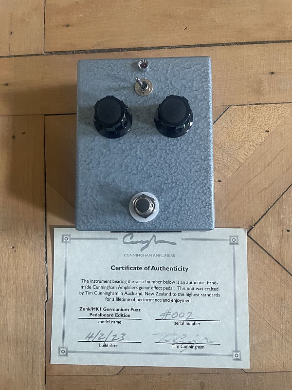 Cunningham Amplifiers Zonk MK1 Pedalboard Edition Serial Reverb