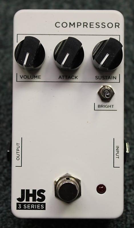 Jhs Pedals Series Compressor Effects Pedal White Reverb