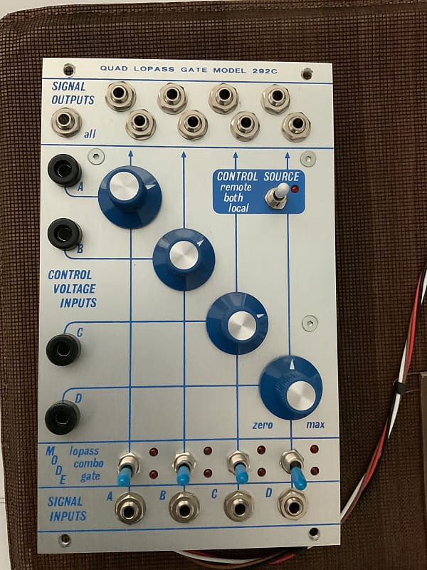 Buchla 292c Quad Dynamics Manager Reverb