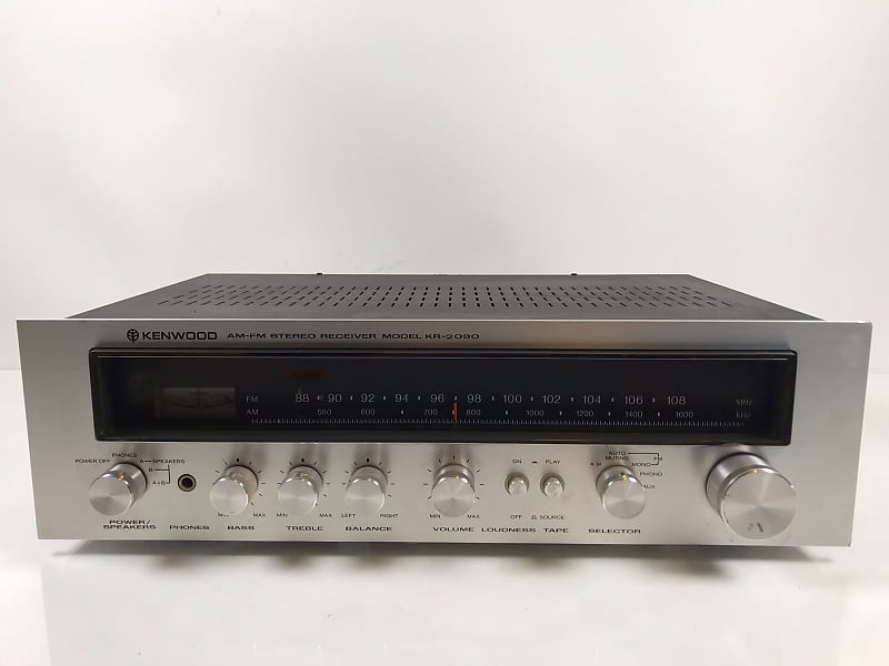 Vintage Kenwood KR 2090 AM FM Stereo Receiver Reverb