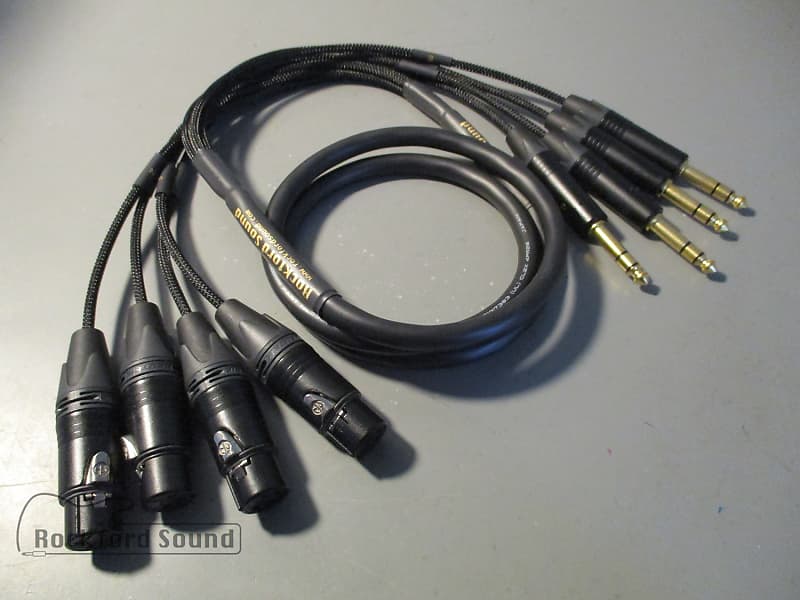 Mogami W2931 25 FT 4 Channel Studio Snake Gold XLR Reverb