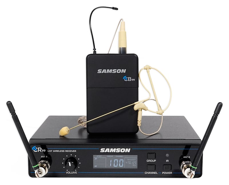 SAMSON Concert 99 Wireless UHF Earset SE10 Condenser Reverb