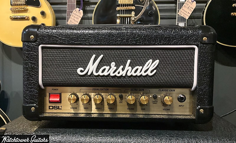 Marshall DSL 1 Head Black Tolex Reverb