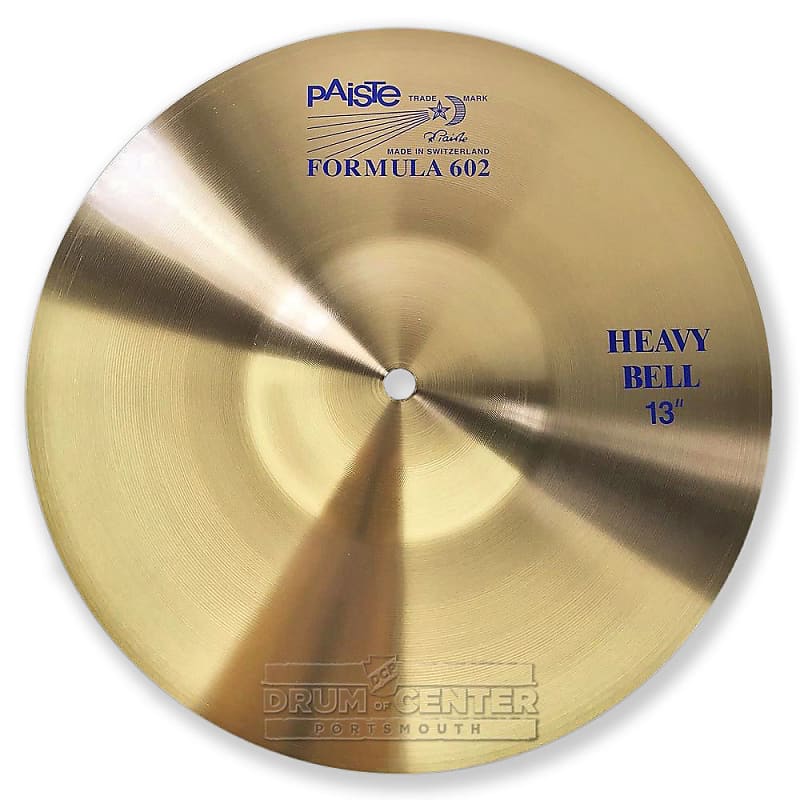 Paiste Formula Heavy Bell W Blue Label Reverb Canada