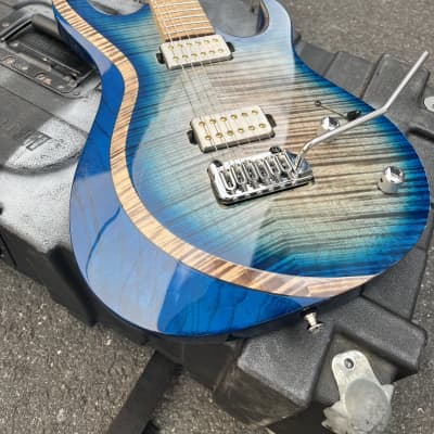 Kiesel Aries 2022 Sapphire Blue Cali Burst Reverb