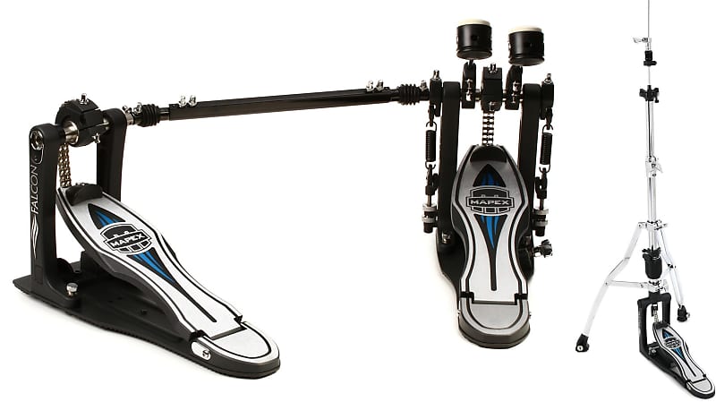 Mapex Pf Tw Falcon Double Bass Drum Pedal Double Chain Reverb