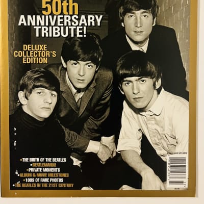 The Beatles 50th Anniversary Life Story Biography Magazine Reverb