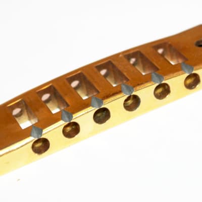 Vintage 1972 Gibson Gold Harmonica Bridge Base SG Les Paul Reverb